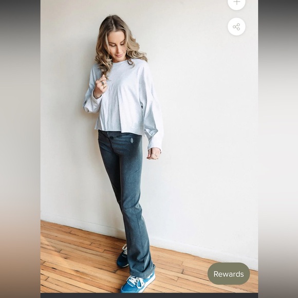 FP Movement Inspire Layer in Artic Snow Size S NWT Crop Top - Picture 2 of 11